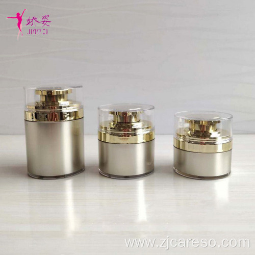 30ml/50ml/100g Round Shape Airless Pump Cream Jar